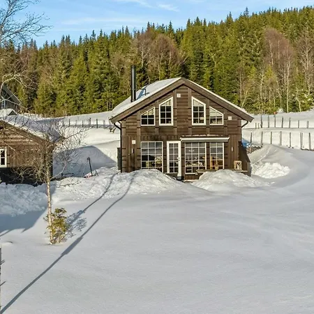 Magiske Vinterdage I Sjusjoen 別荘